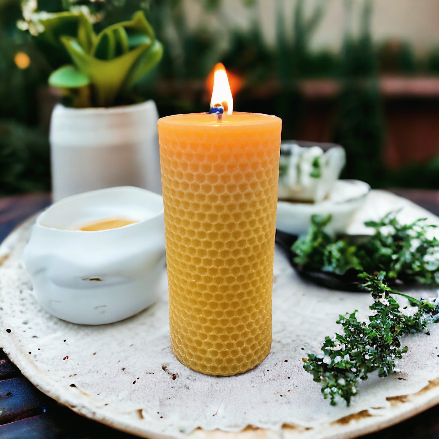 RRC Honeycomb Candle