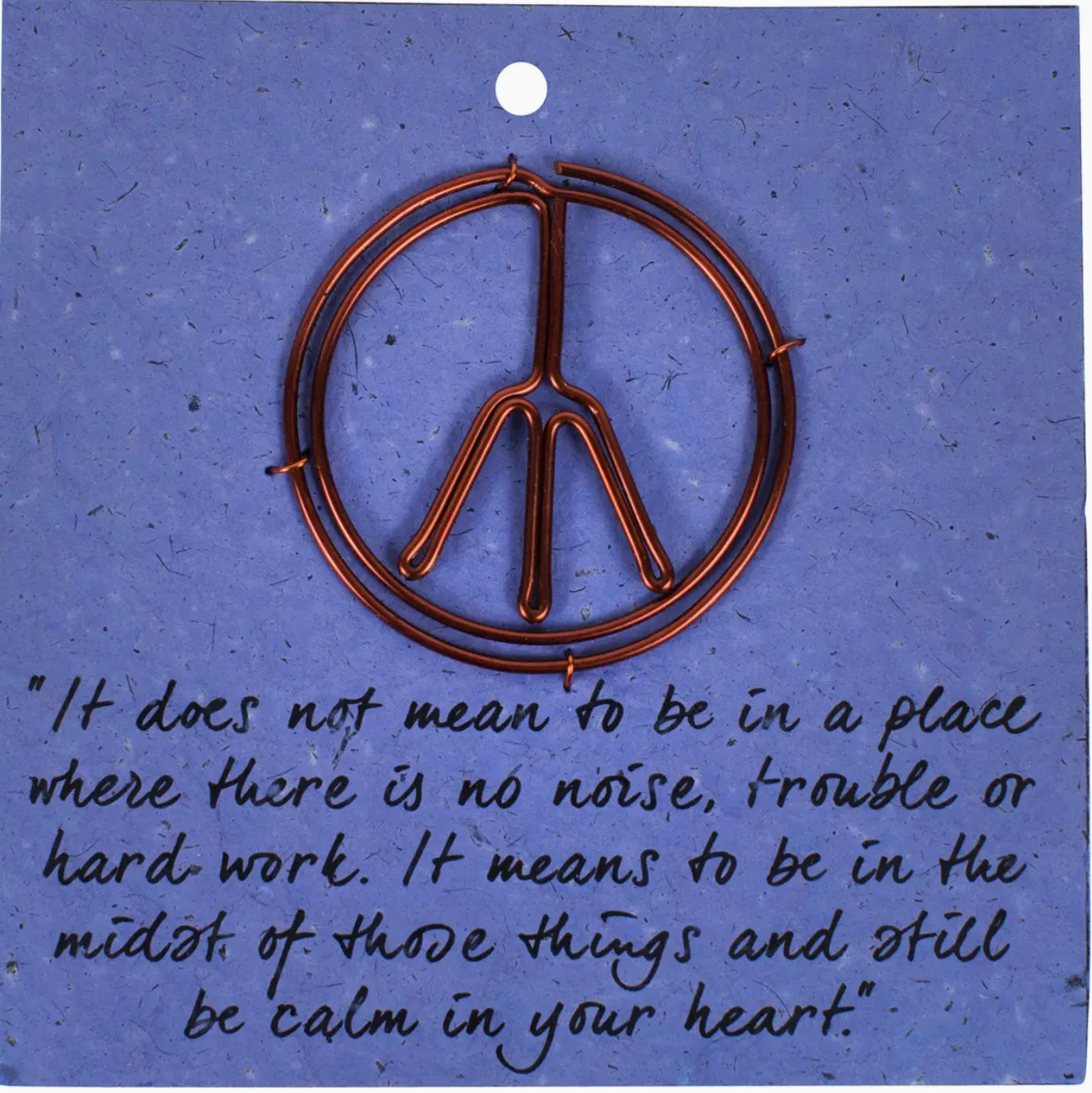 Peace Bookmark