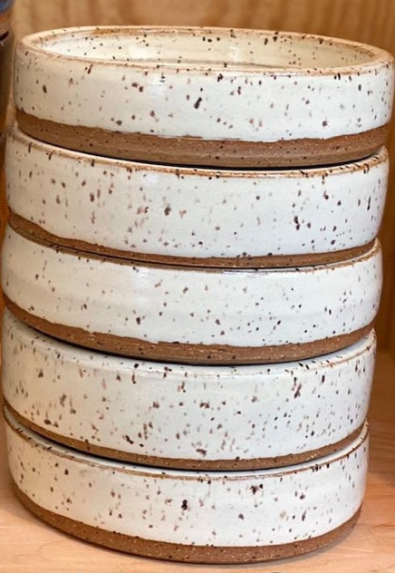 Stoneware Pillar Plate