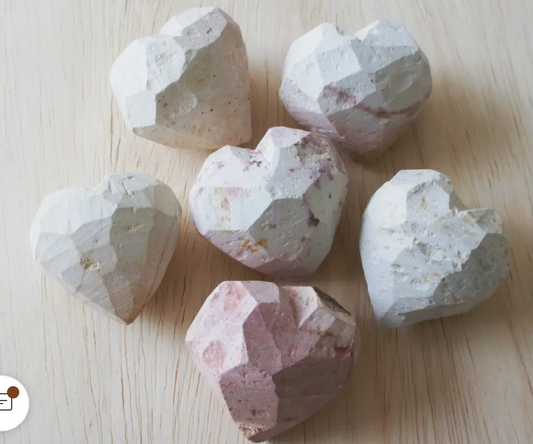 Work in Progress Soapstone Heart