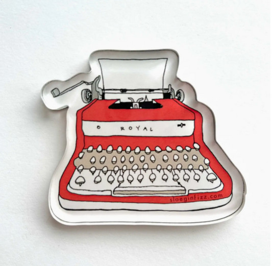 Red Royal Typewriter