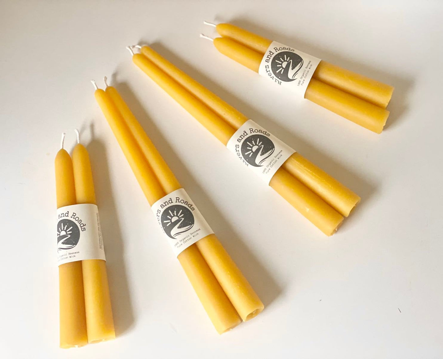 Beeswax Taper Candles